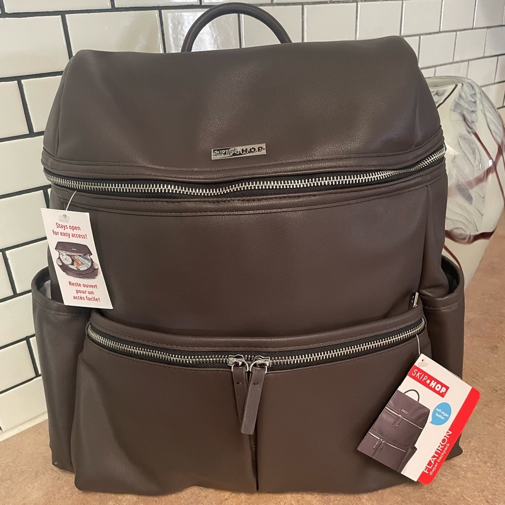 Skiphop diaper backpack new with tags